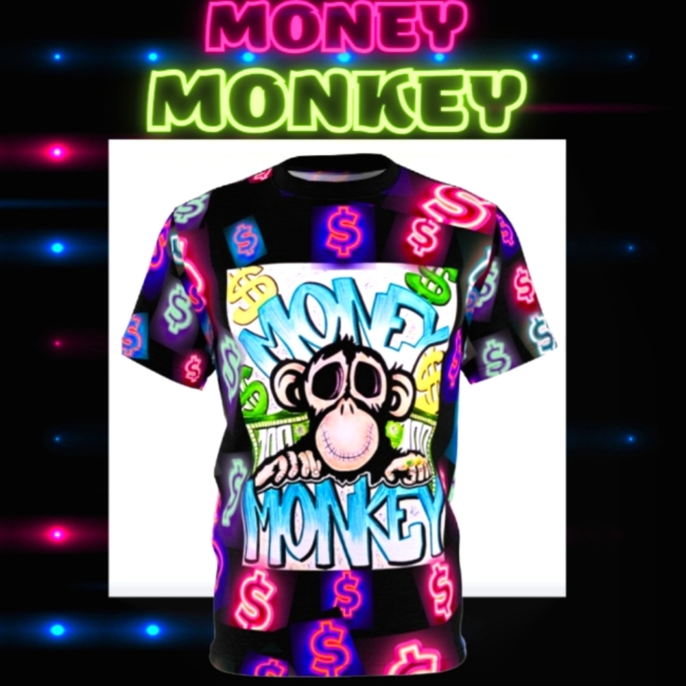 Money Monkey Groovey 2023 InclusiveWear  Original! UNISEX CUT AND SEW